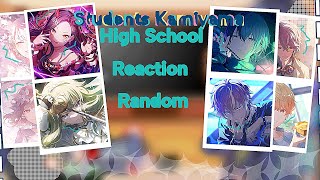 Students Kamiyama High School Reaction Randomproject Sekai