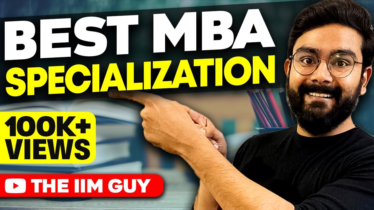 Which MBA specialisation is the best? The reality about Marketing, HR and finance - YouTube