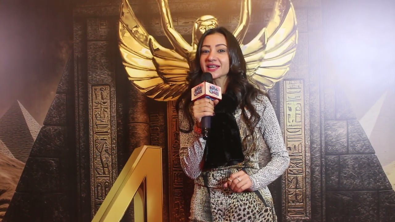 الاعلاميه رانيا  زكي وبرنامج عالم الفن 