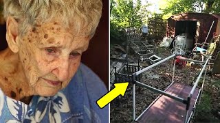 90-летней бабушке родственнички завалили МУСОРОМ двор и "ПОСЛАЛИ"! Утром она не поверила ГЛАЗАМ!