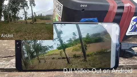 DJI VIDEO-OUT ON ANDROID