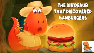 🦖 Dinosaur Book Read Aloud: THE DINOSAUR WHO DISCOVERED HAMBURGERS by Adison Books 🍔