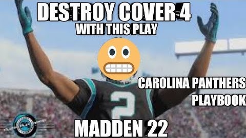 Absolutely Destroy Cover 4 with one play in Madden 22