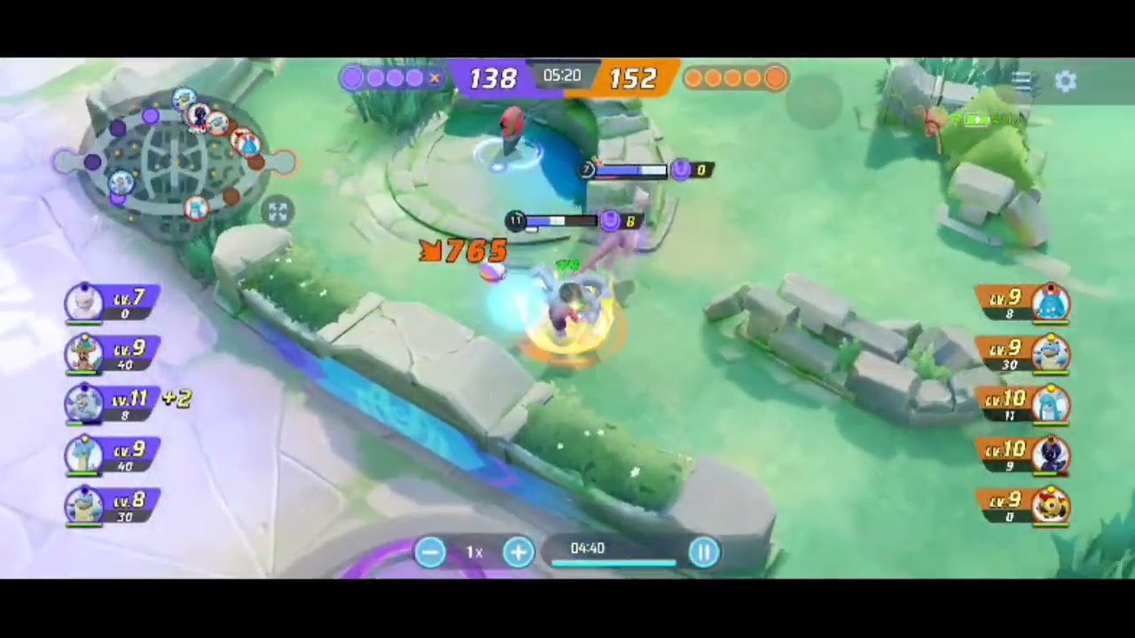 今までキャリーしてきた中で恐らく一番酷い利敵メンツ引いたから見て 完ソロ #カイリキー #PokemonUNITE