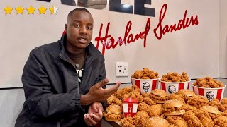 I tried 7 KFC spots in 7 different locations just in one day