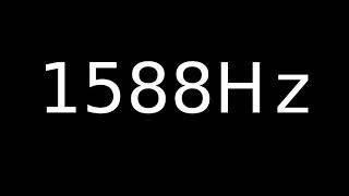 Speaker Sound Test 1588Hz