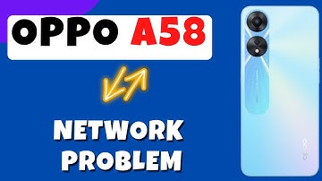 Oppo A58 Network Problem / Mobile data not working || Network issue fix