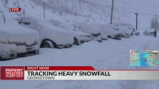 Families forced to sleep in cars following I70 closure