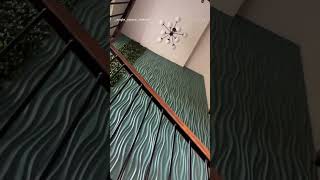 Wall paneling work