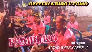 PAMBUKO_cek sound intrumen  jawa clasik audio bass glerr_defitri krido utomo