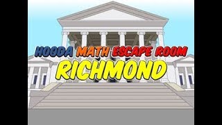 Hooda Math Escape Room Richmond Walkthrough