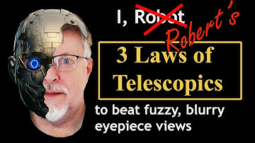 My 3 Laws Of Telescopics to Get Sharp, Clear Telescope Views!