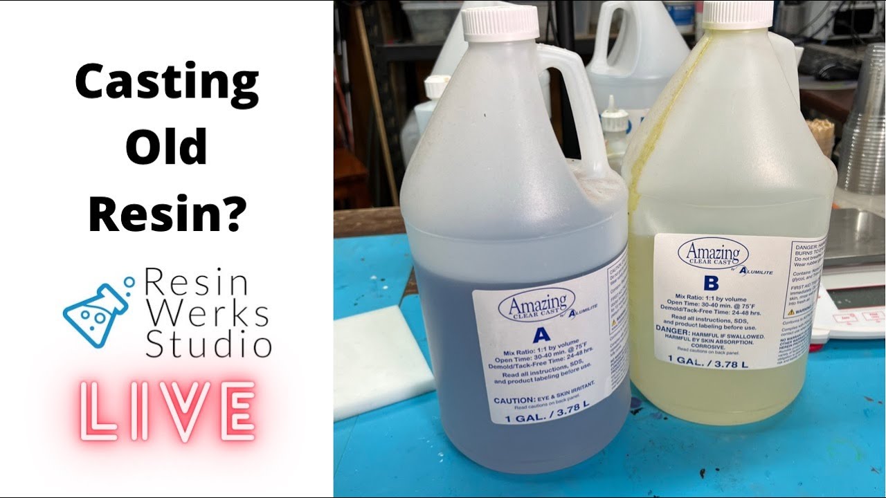 Alumilite 1 Gallon Amazing Clear Cast Epoxy Casting Resin