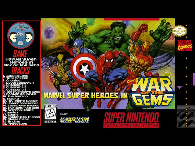 Marvel Super Heroes in War of the Gems - SNES OST class=