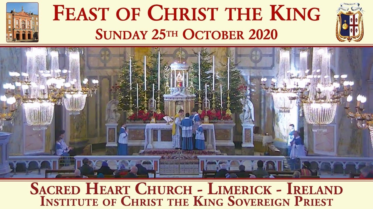 Sunday 25th October 2020 Feast of Christ the King YouTube