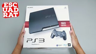 Brand New Unboxing PS3 Slim Indonesia, PlayStation 3 Slim 160GB Charcoal Black CECH-2504A Original