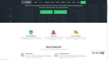 FlatHost WordPress Hosting Theme + WHMCS      Elias Brand
