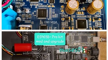 Topping D90-MQA  vs DIY ES9038-pro Kit Modify.