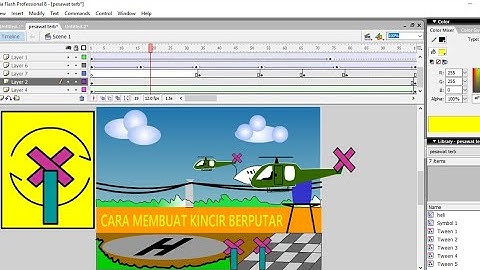 MEMBUAT KINCIR dengan Macromedia flash 8