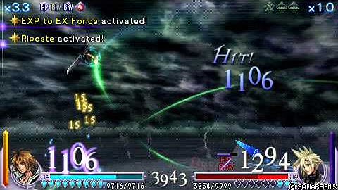 Dissidia Final Fantasy: Possible Tidus Combo