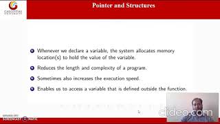 Information BCS01T1003, Computer Programing for Problem Solving - C: Introduction to Pointers - Part1 Guide