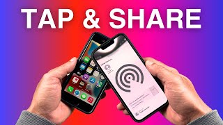 Tap and Share iPhone Airdrop - Instantly Share Files Between iPhones - Airdrop iOS 17 New Feature