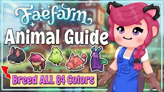 All About Fae Farm Animals! | Breed ALL 84 Color Varieties!