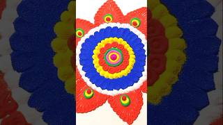 beautiful rangoli design #rangoli #simple rangoli #reels #viral