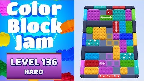 Color Block Jam Level 136 Solution Walkthrough