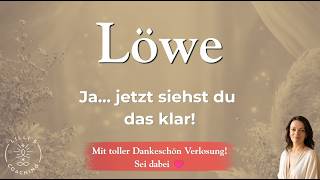 ♌ Löwe | Intuitive Tarot Legung | 🚨Ja… jetzt siehst du das klar🚨
