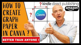 How To Make Graph Paper Notebook In Canva Tutorial For Amazon Kdp Beginners