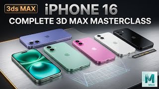 How to Model the iPhone 16 in Blender: Full Tutorial Step-by-Step