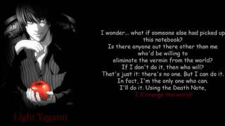 Light Yagami This World Is Rotten, Ill Change It Death Note Quotes