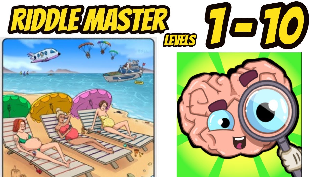 Riddle Master Game levels 1 - 10 Gameplay Walkthrough | ( IOS - Android) | riddle master game