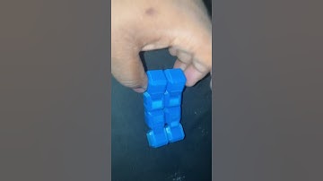 Infinity cube 3d printed