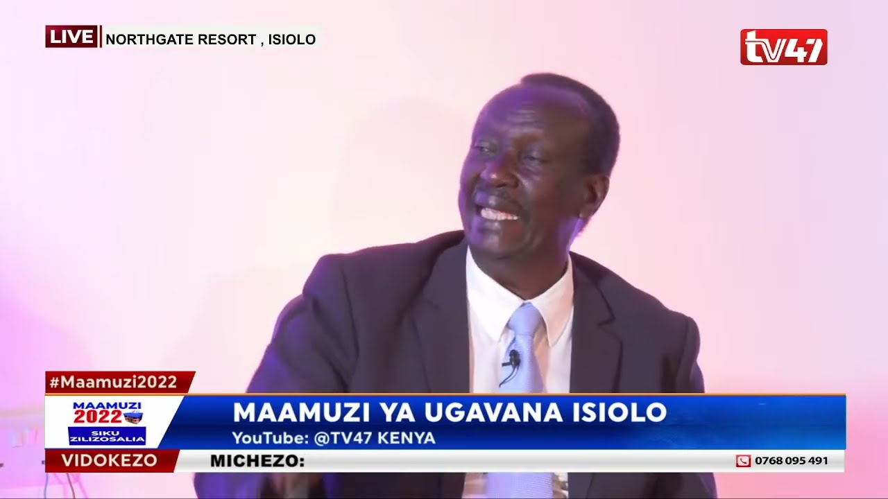 ISIOLO gubernatorial debate