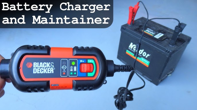 Black & Decker BC25BD 25 Amp Bench Battery Charger with 75 Amp Engine Start