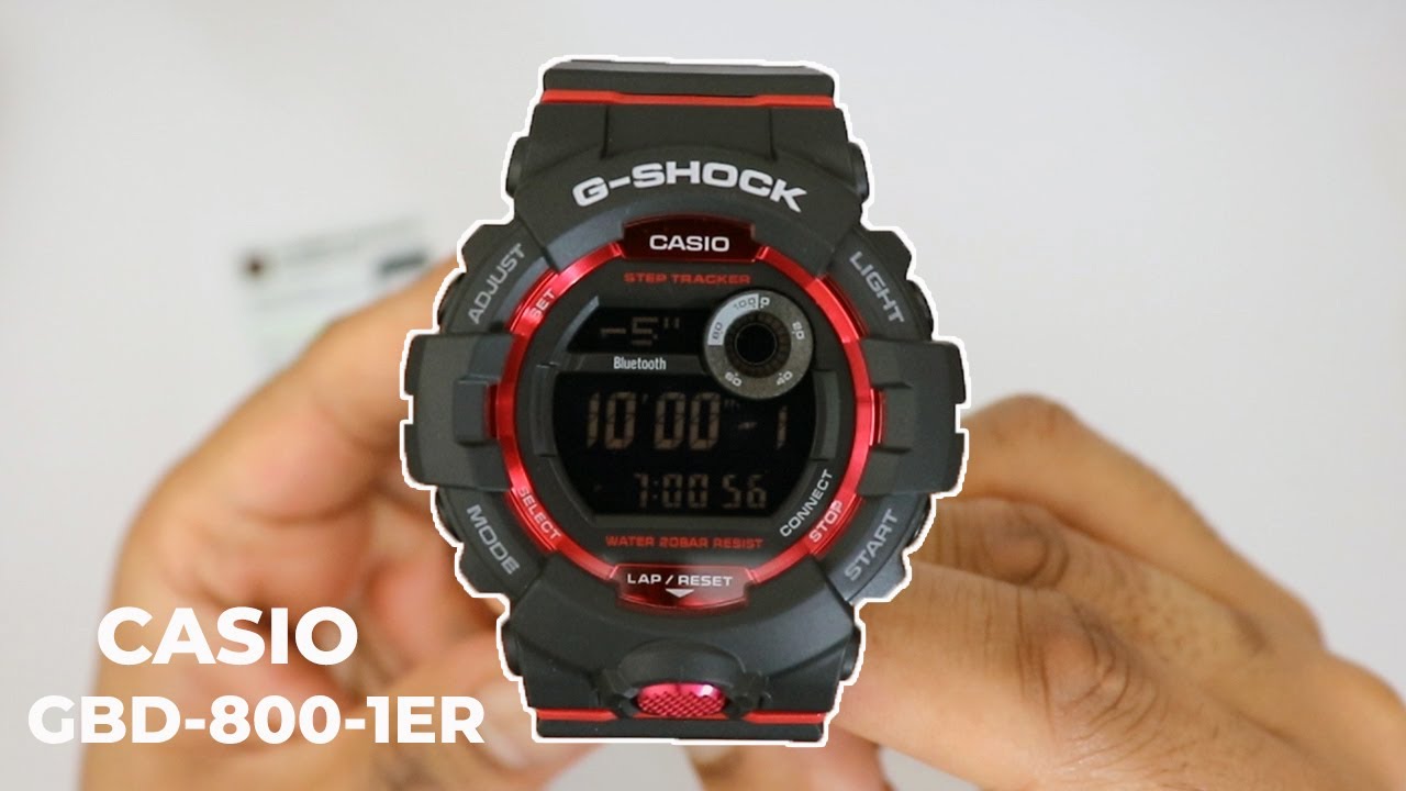 Checking out this Beauty - the Casio GBD-800-1ER Featuring a Built steptracker! - YouTube