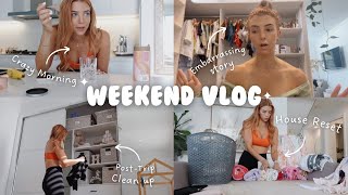 Post Holiday Reset!/ House Reset,  My Embarrassing Story, Meet my Brother,  Cooking fail/ Steph Pase