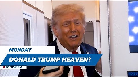 RAW VIDEO: Donald Trump says he doesn