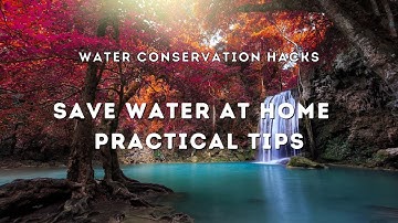 Save Water at Home with These Practical Tips