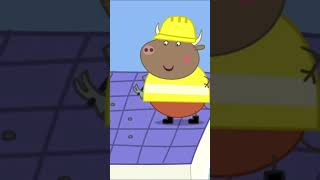 Daddy Pig BREAKS The School Roof! 😳 #peppapig #shorts