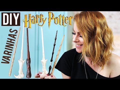Vídeo: Fazendo Uma Varinha Mágica De Hogwarts