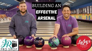 LEAGUE AND TOURNEY BAG! Building an Effective 3 and 6 Bowling Ball Arsenal