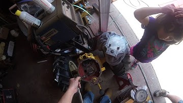 Cub cadet how to replace Internal brake pucks part 2