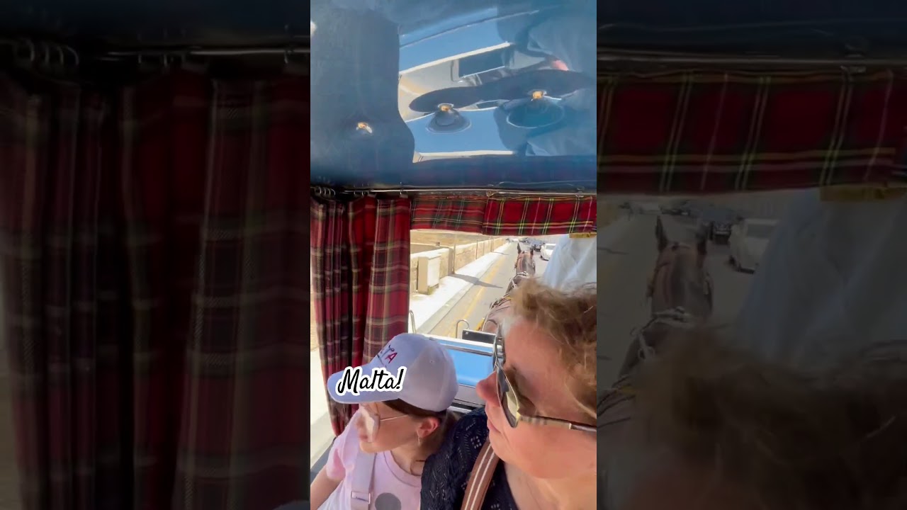 Horse and buggy in Malta! 