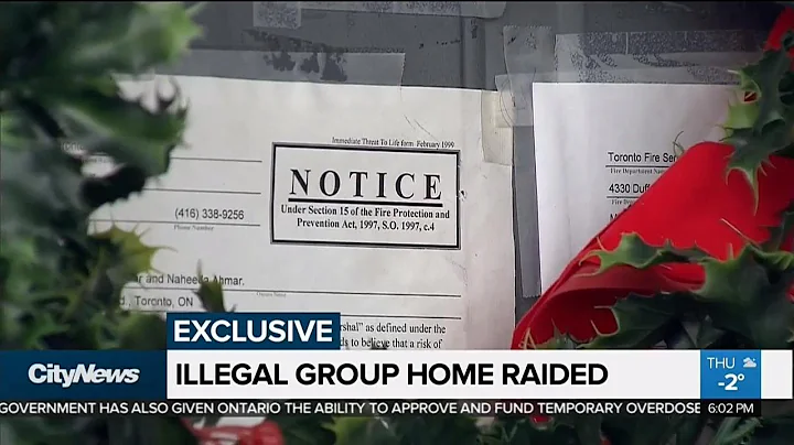 Toronto fire raids illegal group home at heart of ...