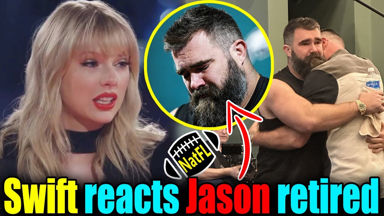 OMG! Taylor Swift 'Emotionally' reacts to Jason Kelce retires from the NFL