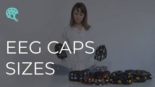 Sizes overview of MCScap EEG caps