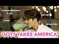 GOT7 IN AMERICA CRACK AND FUNNY MOMENTS